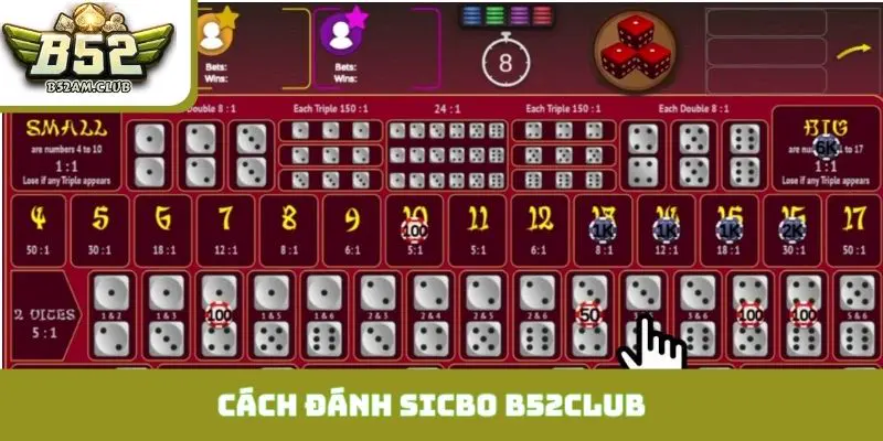 cách đánh sicbo B52CLUB